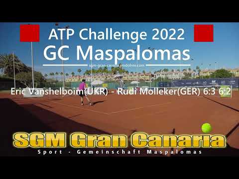Gran Canaria - ATP Challenge Eric Vanshelboim - Rudi Molleker 63 62