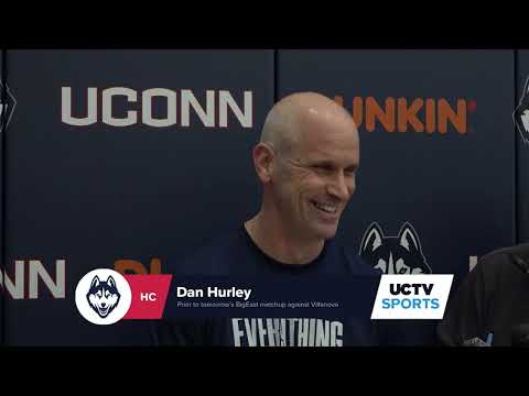 Dan Hurley Pregame Media Availability: UConn vs. Villanova