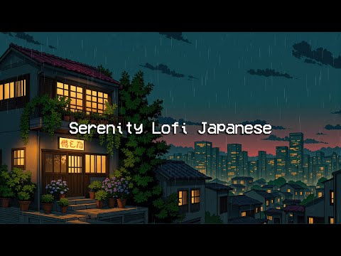 Serenity Lofi Japanese ☔ Chill Hip Hop Mix to Deep Focus to Study, Relax and Sleep Well 💤