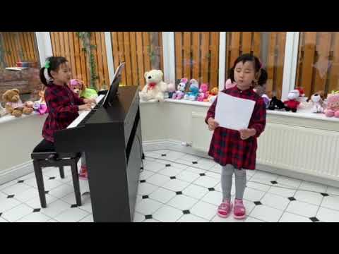 Emily Zhao & Ella Liu performing Ode to Joy tribute