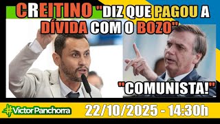 SENADOR CREITINO DIZ QUE PAGOU A DÍVIDA COM O BOZO E É INDEPENDENTE! ALIADOS BOLSONARISTAS ATACAM!!!
