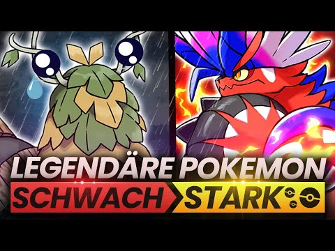 Das sind die STÄRKSTEN LEGENDÄREN Pokemon in Karmesin & Purpur!