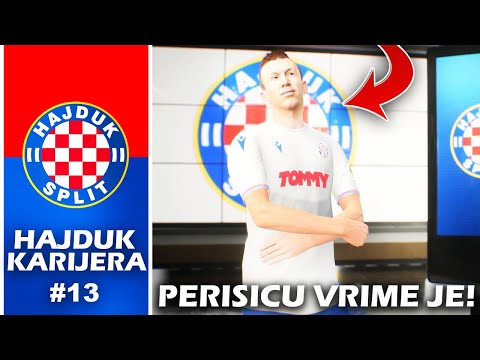 PERIŠIĆU VRIME JE! PLAYOFF LIGE PRVAKA! JESMO LI USPJELI? - Fifa 23 Hajduk Karijera #13