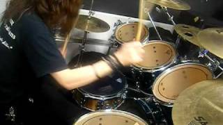 Dimension Zero - He Who Shall Not Bleed(drum cover)