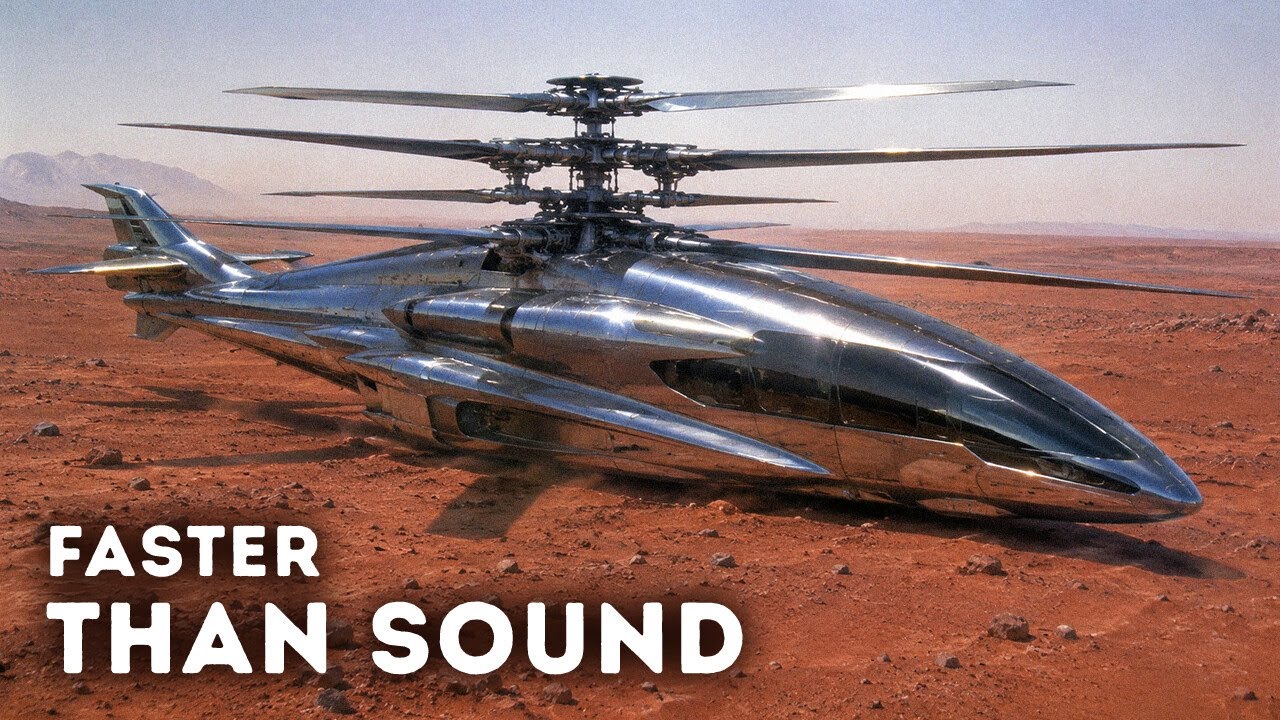NASA Creates a Helicopter That Breaks the Sound Barrier