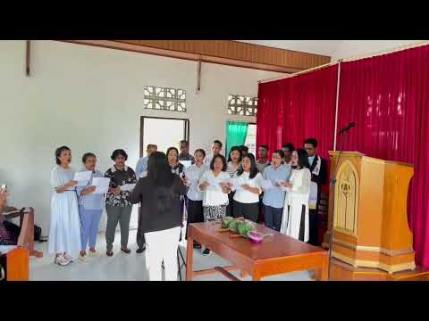 KJ 224 "Mashyurkan Rajamu" paduan suara Sola Gratia Gereja Reformasi Kupang