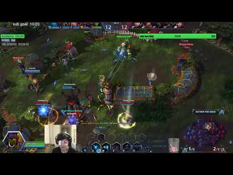 Gazlow RoboGobo on Garden - How many turrets did I make this game? - Grandmaster Storm League Game