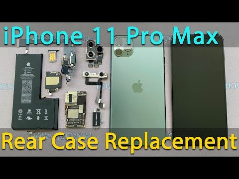 iPhone 11 Pro Max Teardown Guide: Back Housing Replacement
