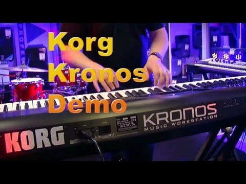 Korg Kronos Workstation Keyboard Demo Part 1