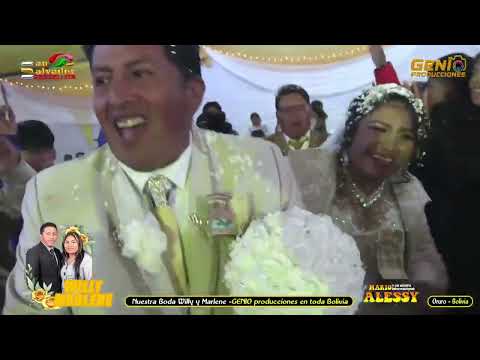 Alessy CARTA DE AMOR En Vivo - En La Boda de Willy & Marlene Caracollo-Oruro-Bolivia