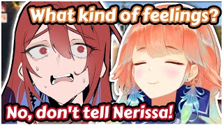 Mighty Phoenix asked Liz about her whole situation with Nerissa (it's complicated) [Hololive EN]