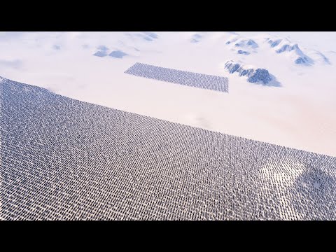 1.000 WEREWOLF vs 20.000 WOLVES | Ultimate Epic Battle Simulator