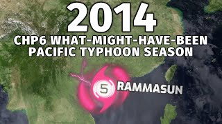 2014 CHP6 Pacific What-Might-Have-Been Typhoon Season Animation