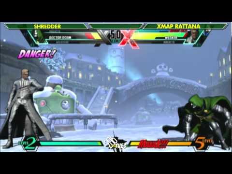 206 Tuesdays #5 - UMvC3 - Shredder vs XMAP Rattana