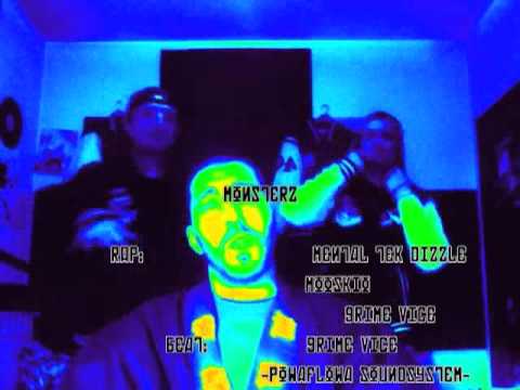 MONSTERZ  GRIME VICE - MOOSKIO - MENTAL D TEK  -