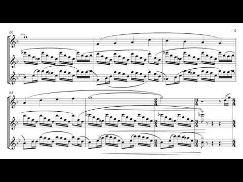 Herman Beeftink - "Flight" flute trio (from "Birds")[part 2]