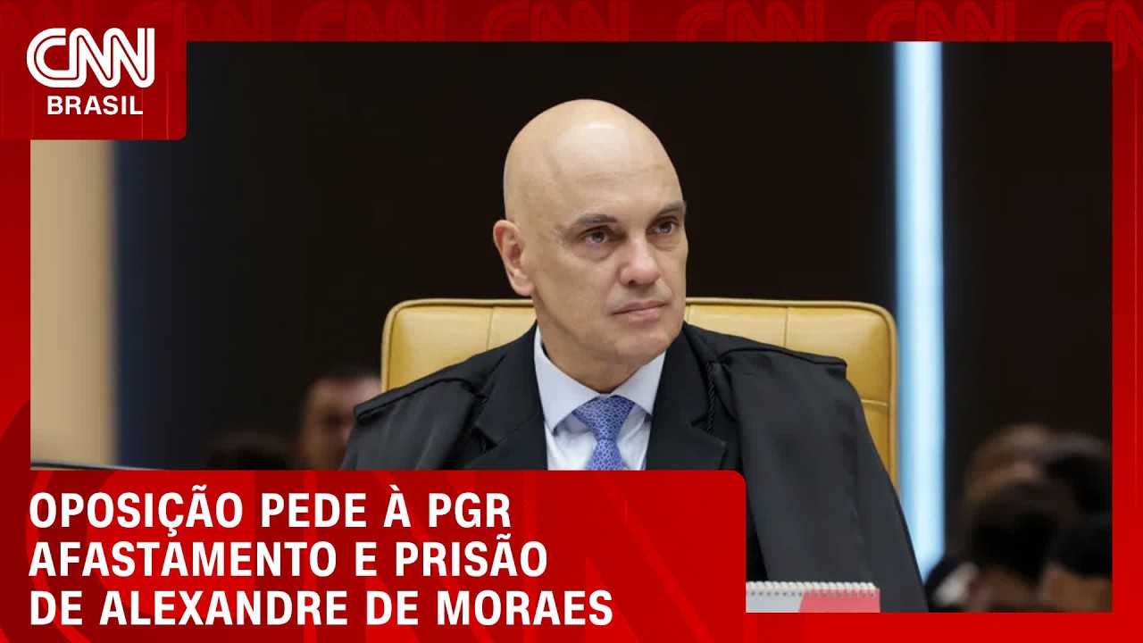Moraes pode ser preso? Oposição pede à PGR afastamento e prisão do ministro | BASTIDORES CNN