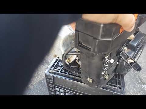 4hp Subaru Robin gets a new carb, runs great!