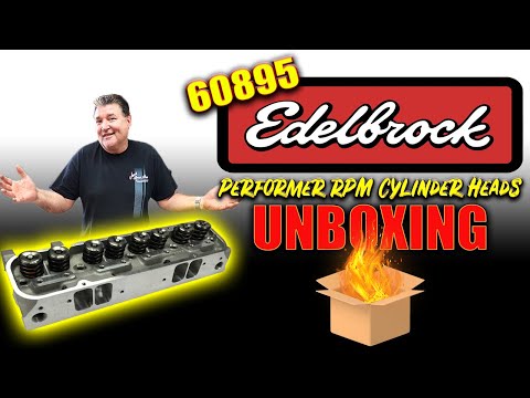 NEW Edelbrock Performer RPM Cylinder Heads Just Touched Down!!