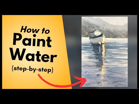 How to Paint Water in Watercolor - A Step-by-Step Tutorial