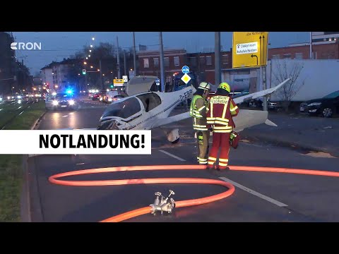 Plane lands in the middle of Mannheim | RON TV
