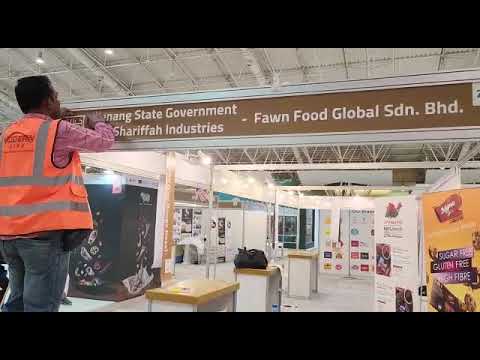 Fawn Food  at Saudi Arabia Halal Exhibition Nov2022 vid 