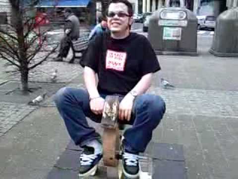 Wouter doet raar in Antwerpen