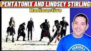 555 vibes Reaction to Pentatonix and Lindsey Stirling - Radioactive