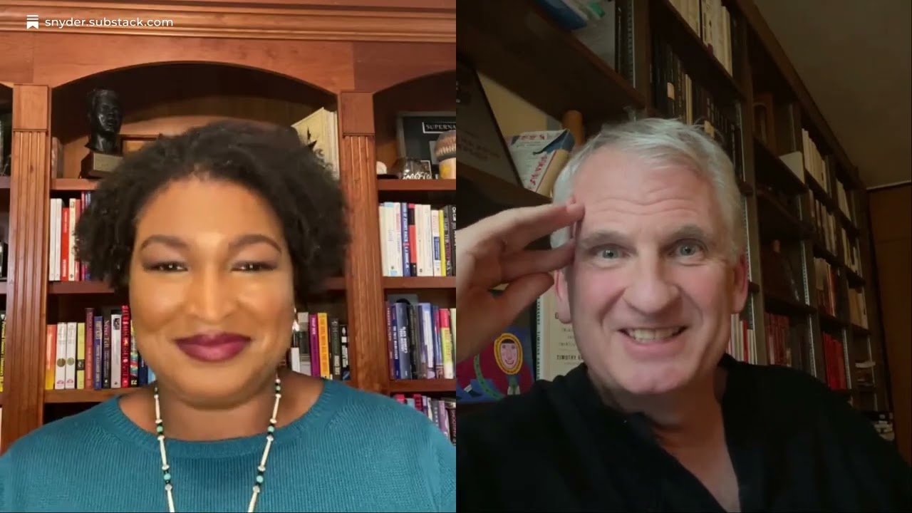 My Conversation with Stacey Abrams — On Democracy and our Current Moment