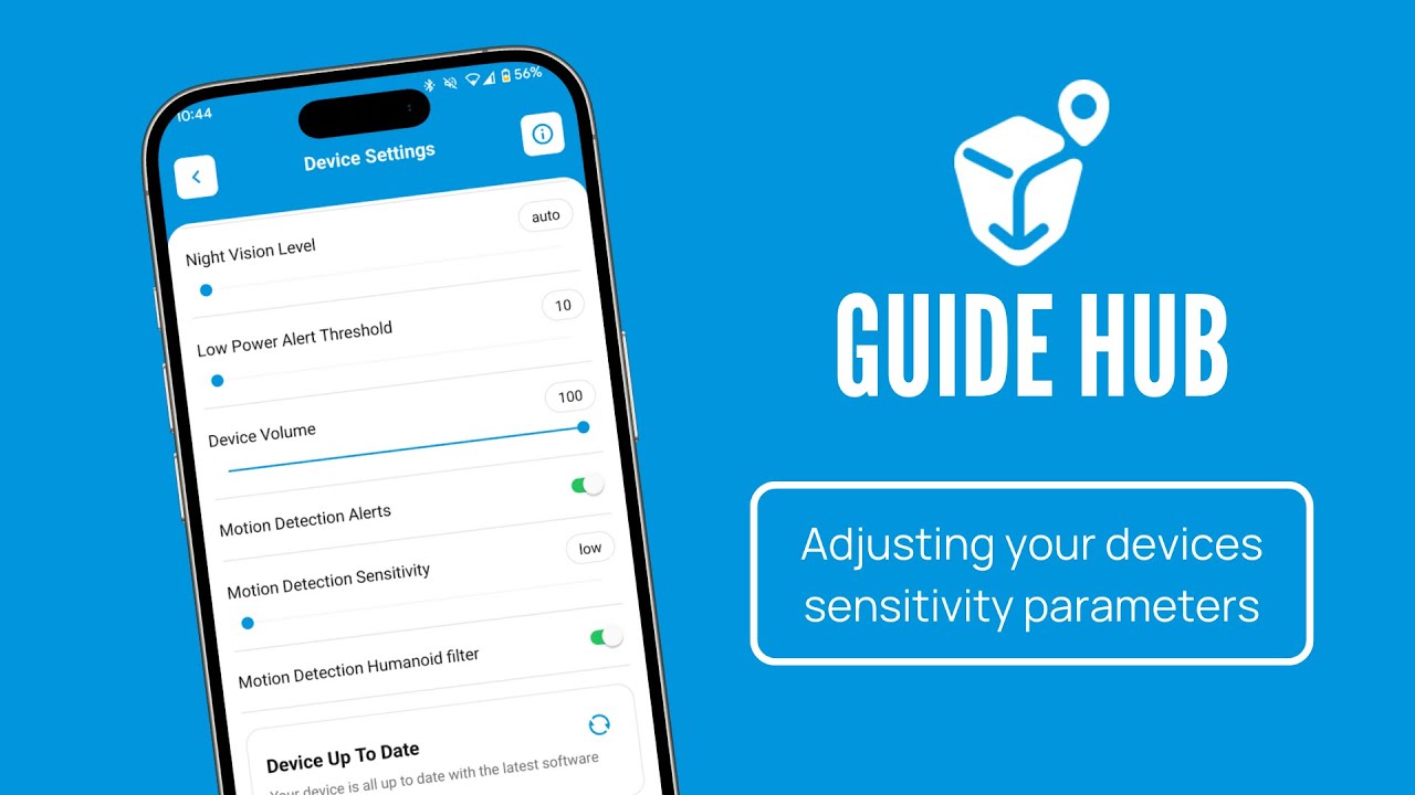 Guide #20 Adjusting Sensitivity Parameters