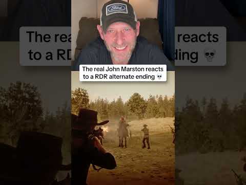 Reacting to alternate ending in Red Dead Redemption 🤯 #shorts