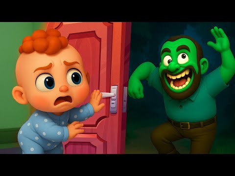 Knock Knock! Who’s There? | Funny Zombie Family Dance | Comy Zomy Kids Songs
