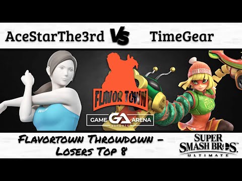 Flavortown Throwdown: AceStarThe3rd (Wii Fit Trainer) vs. TimeGear (Min Min) - Losers Top 8