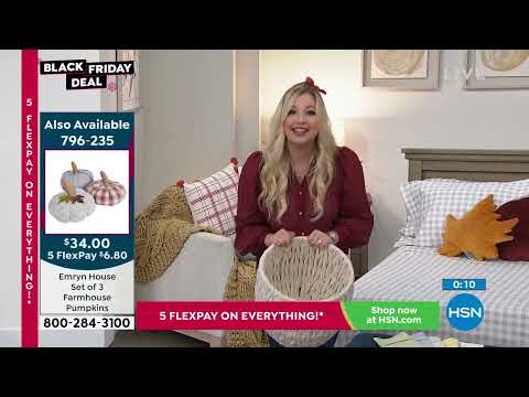 HSN | Cozy Gifts For The Home - Emryn House 10.14.2022 - 12 PM