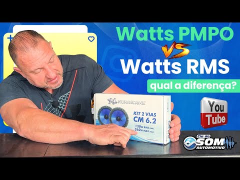 Potencia Watts PMPO vs Watts RMS o qual a diferença? #ciadosom  #somautomotivobrasil #rms #rmshorts