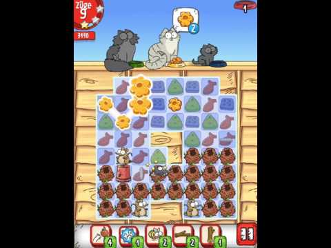 Simons Cat - Crunch Time - Level 165 - No Boosters (by match3news.com)