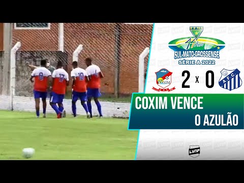 GOLS | COXIM 2 x 0 AQUIDAUANENSE | CAMPEONATO SUL-MATO-GROSSENSE 2022