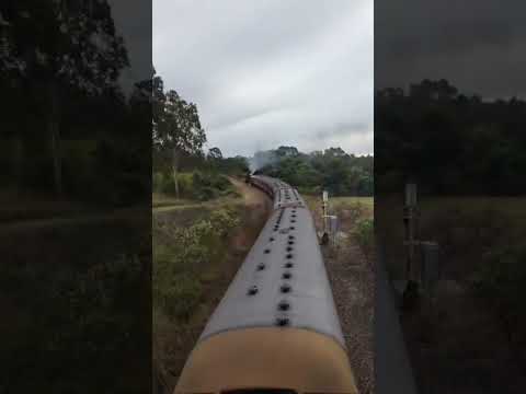 5917 passes under a bridge somewhere(Location unknown)