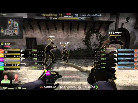 18:00 Nordic Warthogs vs Lions EK SplættaLogitech Counter-Strike: GO Series - 1 divisjon ,  - 2 / 2