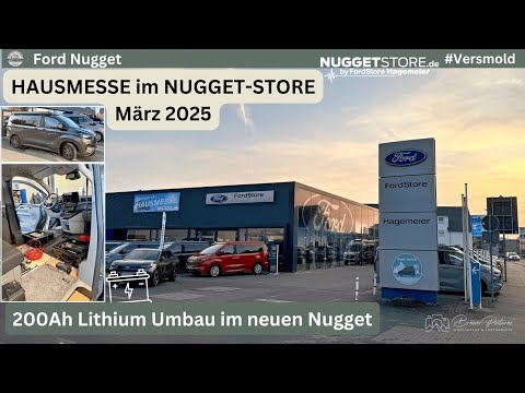 2025 in-house exhibition at the Nugget Store in Versmold and electric conversion of my Ford Nugge...