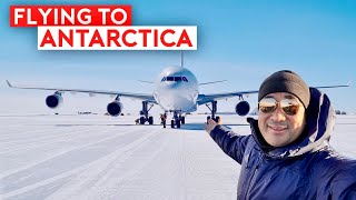 EXTREME FLIGHT – Flying A340 to Antarctica Ice Runway + Expedition
