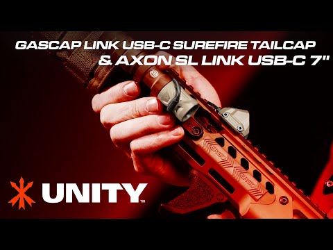 Unity Tactical Axon SL Link USB-C 7" & Gascap Link USB-C Surefire Tailcap