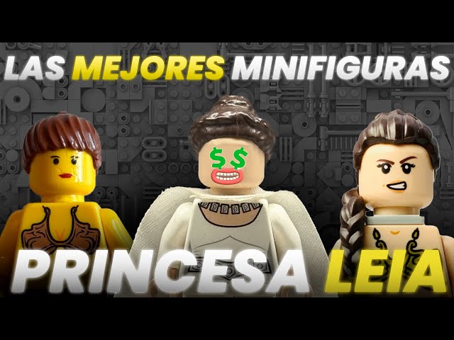 Vídeo relacionado con LEGO Star Wars: Princesa Leia Organa Minifigura con pistola Blaster