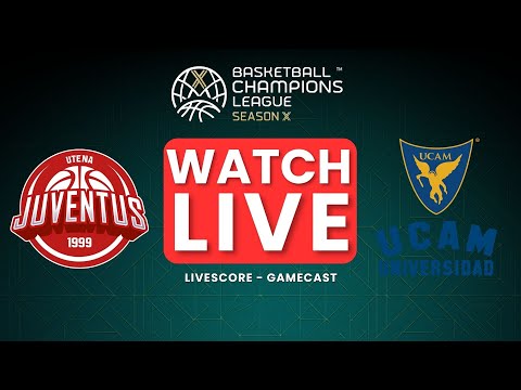 LIVE: BC Juventus Utena x UCAM Murcia CB REAL-TIME SCOREBOARD | BCL 2025-26