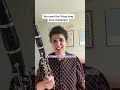 5 Clarinet Long Tones! Description to download. #shorts