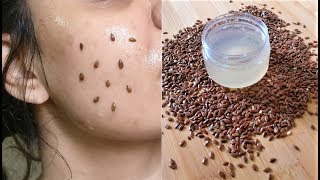 Do this 10 mins Every Morning &amp; look 18 years old, Skin Tightening Face Mask Anti Aging Flaxseed Gel