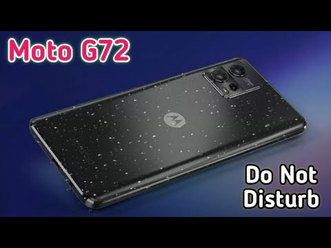 How To Enable Do Not Disturb Setting In Moto G72,Dnd Setting Kaise Enable Kare