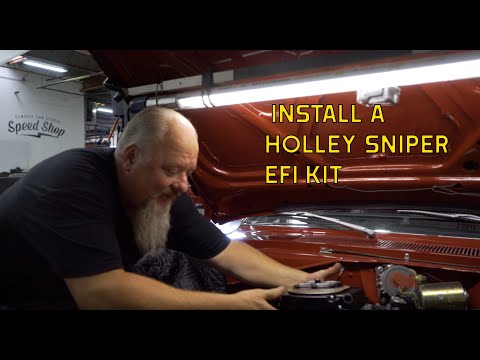 How to install a Holley Sniper EFI kit