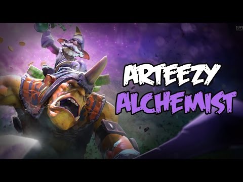 Team Secret Arteezy Alchemist gameplay 2ez4rtz