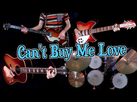 Can't Buy Me Love - Guitars, Bass & Drums | Instrumental Video